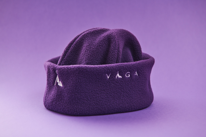 Vaga Fleece Beanie Purple