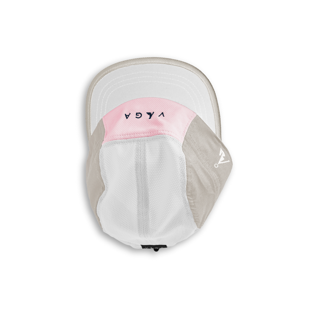 Vaga Trail running Cap Pastel Pink