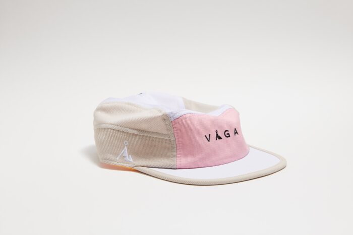 Vaga Trail running Cap Pastel Pink side