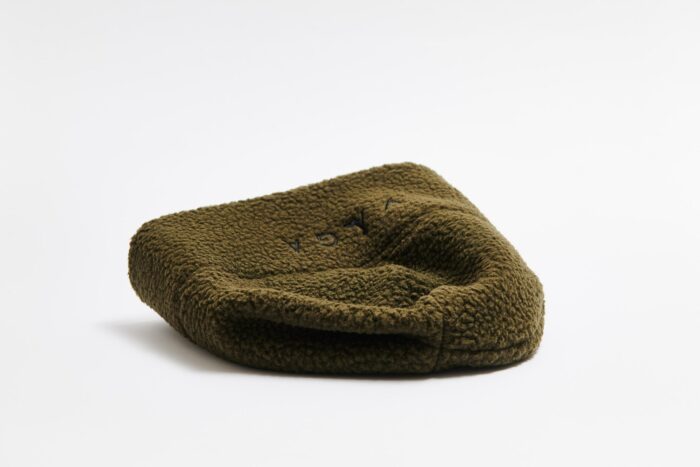 Vaga Teddy Fleece Beanie - Utility Green - Image 5