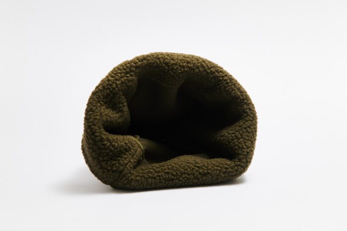 Vaga Teddy Fleece Beanie - Utility Green - Image 3