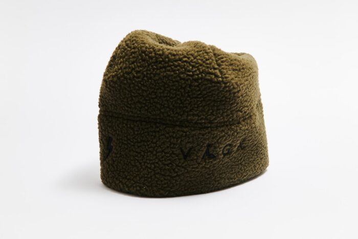 Vaga Teddy Fleece Beanie - Utility Green - Image 2