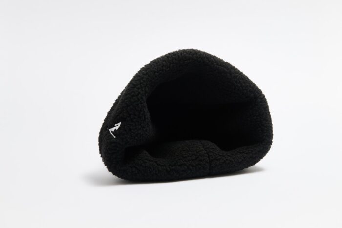 Vaga Teddy Fleece Beanie - Black - Image 2