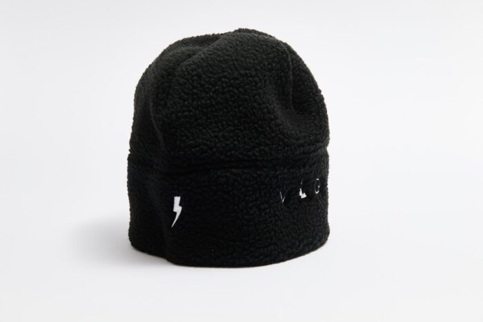 Vaga Teddy Fleece Beanie - Black - Image 3