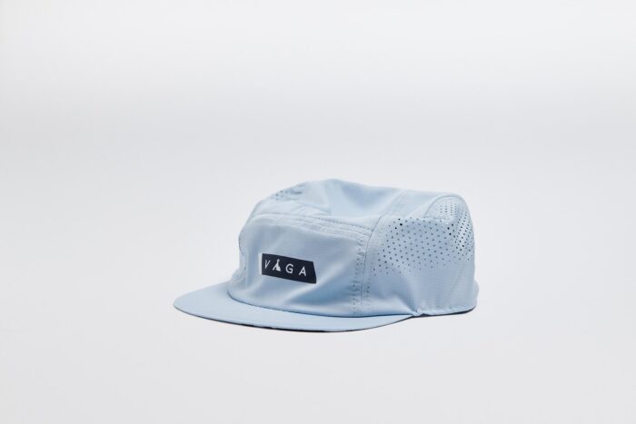 VAGA Feather Racing Cap - Pastel Blue / Navy - Image 6