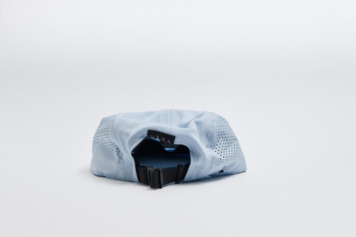 VAGA Feather Racing Cap - Pastel Blue / Navy - Image 3
