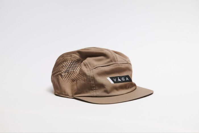 VAGA Feather Racing Cap - Khaki / Black