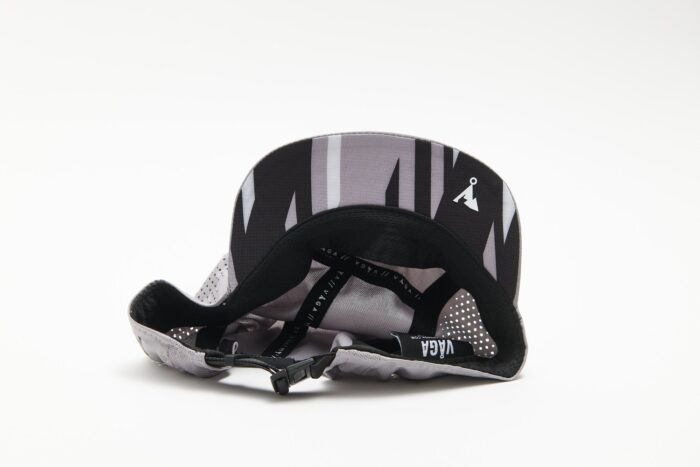 VAGA Feather Racing Cap - Aluminium Grey / Black - Image 4